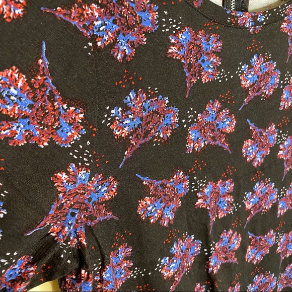 NEW ELLOS 3/4 Sleeve Floral Tunic Sz 10 - Picture 3 of 7